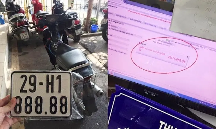 Kinh nghiệm bấm biển số xe đẹp